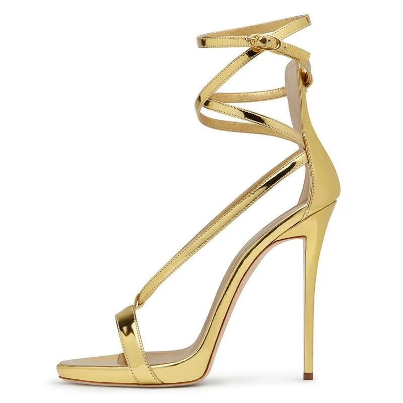 Round Toe Ankle Strap High Heel Sandals sold by Onlymaker