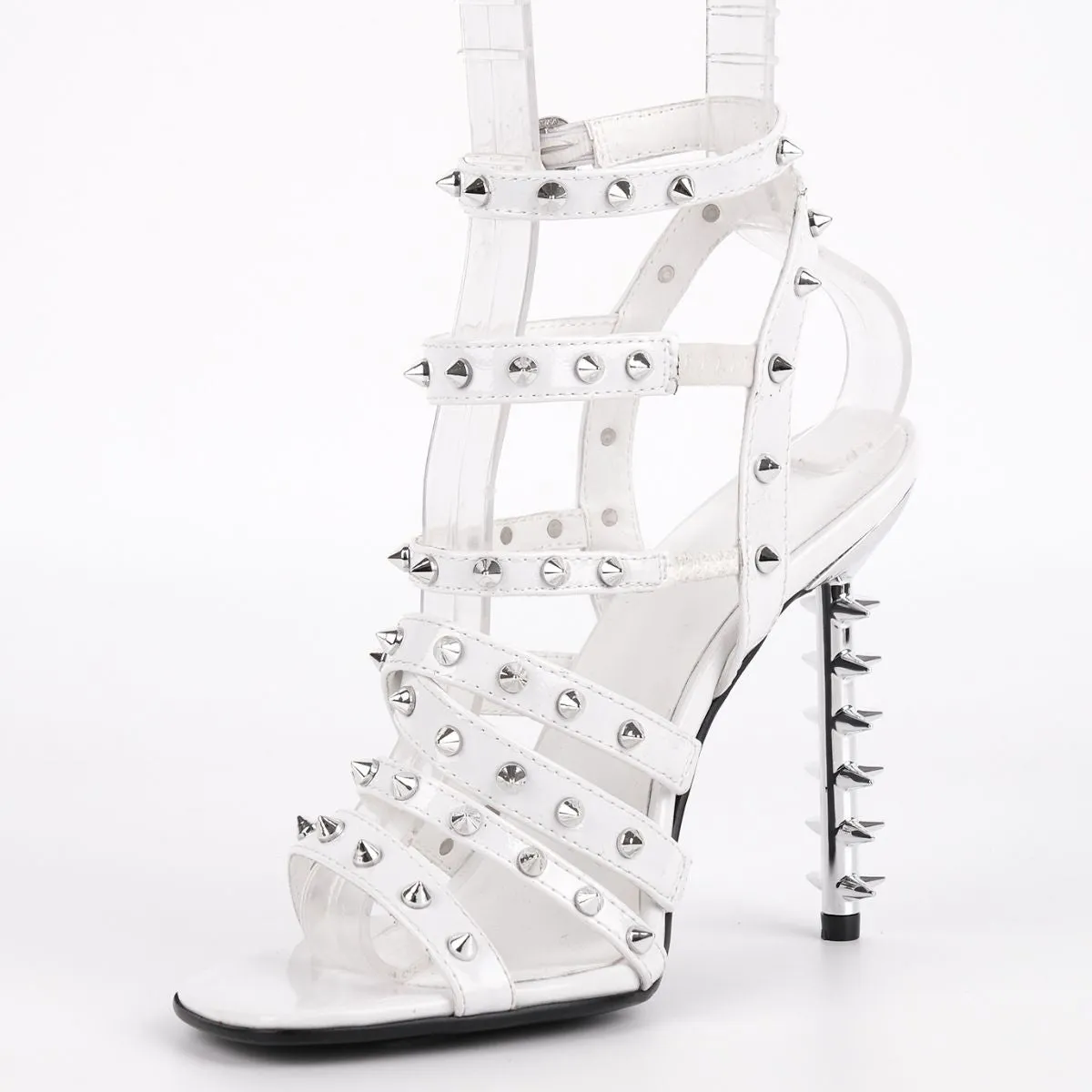 Square Toe Rivet Gladiator Ankle Strap Sandals sold by Onlymaker product image thumbnail 4