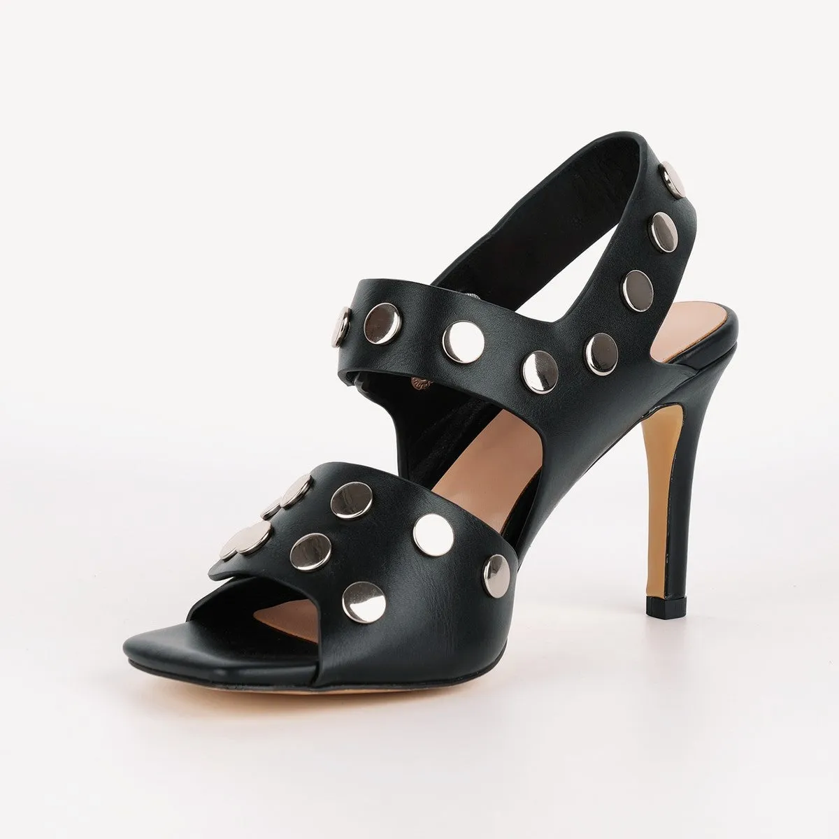 Square Toe Rivet Buckle Strap Sandals sold by Onlymaker product image thumbnail 2