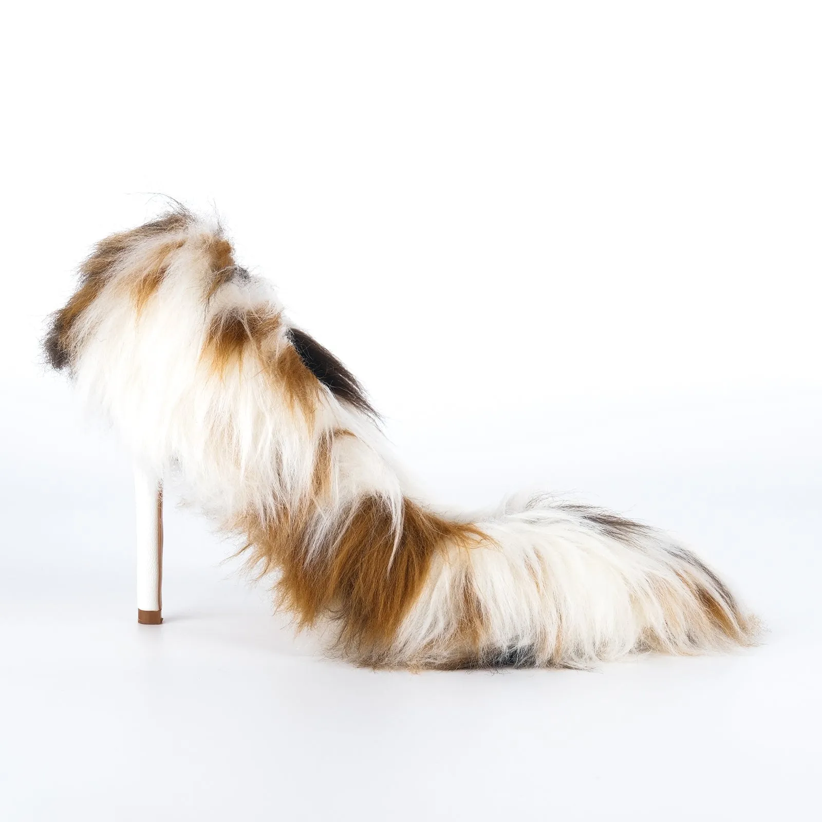 Fur Pointed Toe Stiletto Pumps sold by Onlymaker product image thumbnail 3