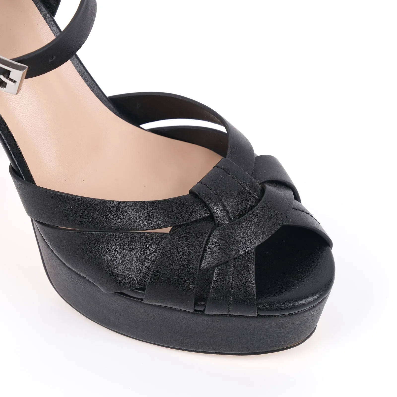 Platform Buckle Strap Stiletto Sandals sold by Onlymaker product image thumbnail 3