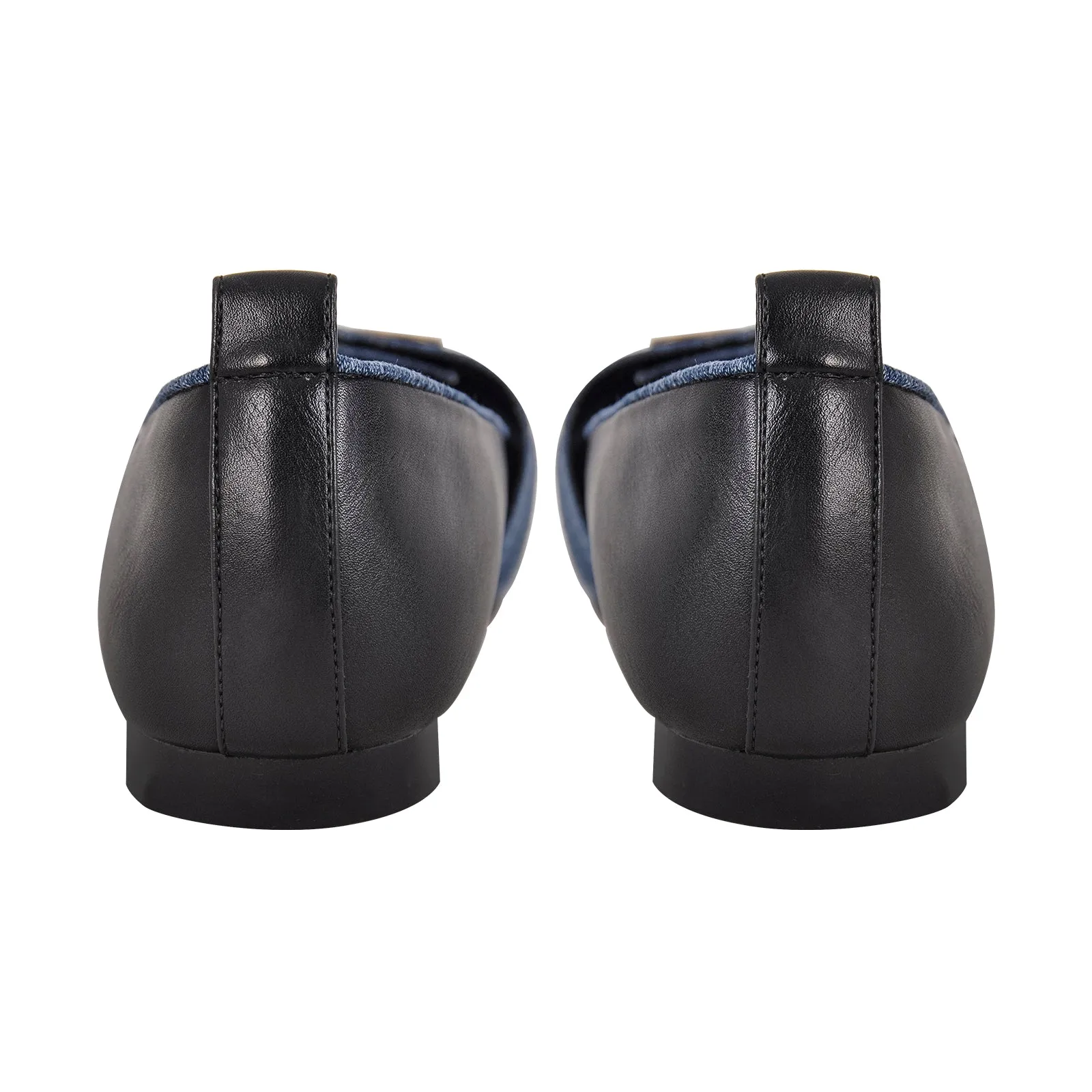 Denim Round Toe Flats sold by Onlymaker product image thumbnail 4