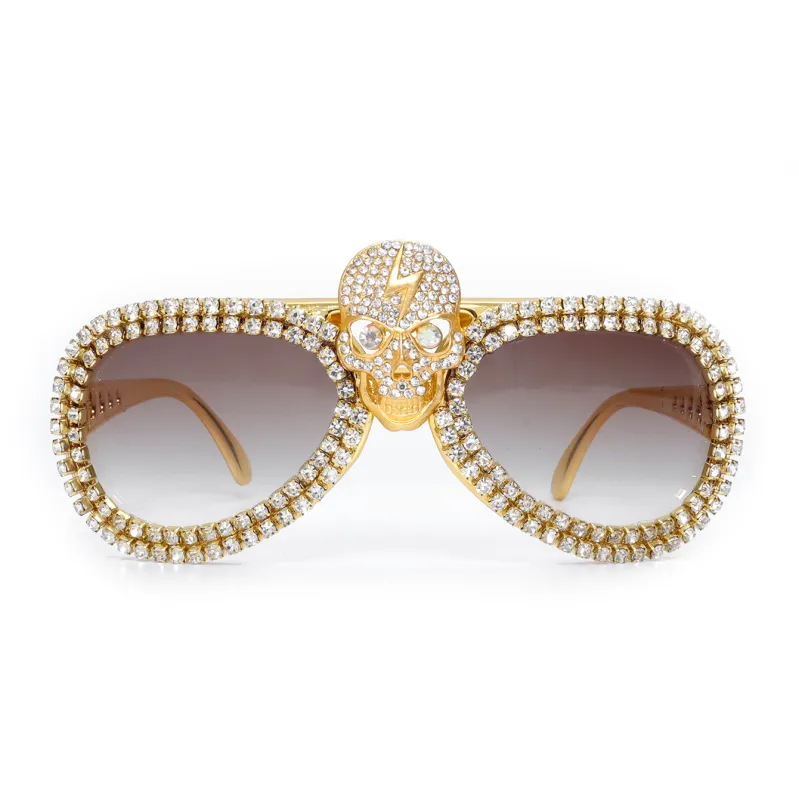 Diamond Skull Sunglasses made by Onlymaker