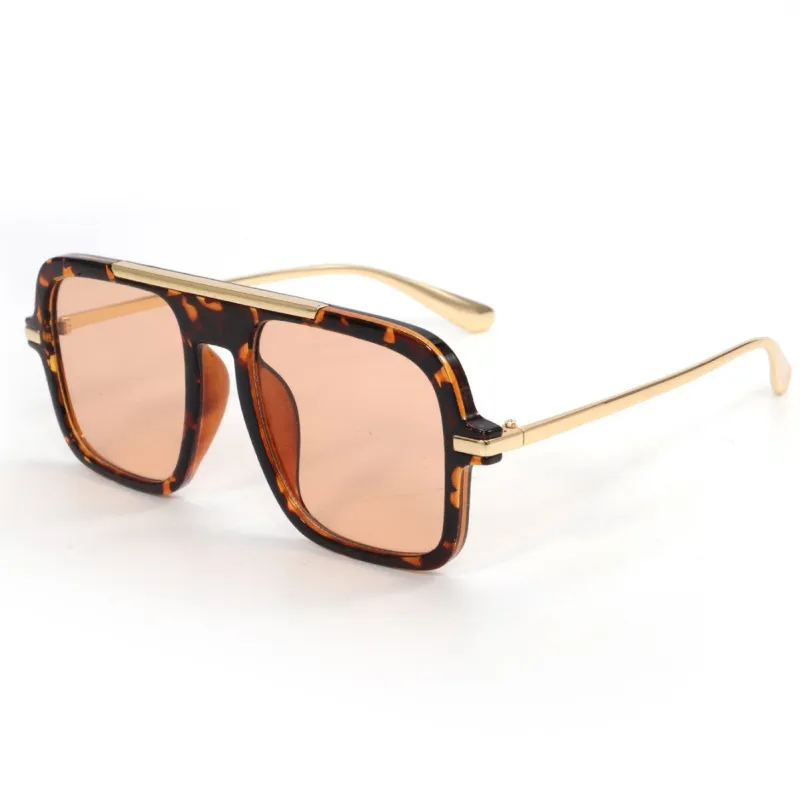 Square Shape Aviator Sunglasses made by Onlymaker