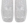 Rhinestone Square Toe Platform Chunky Heel Ankle Boots sold by Onlymaker