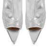 Rhinestone Pointed Toe High Stiletto Over The Knee Boots sold by Onlymaker