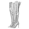 Rhinestone Pointed Toe High Stiletto Over The Knee Boots sold by Onlymaker