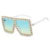 Rhinestone Square Shape Sunglasses sold by Onlymaker