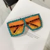 Rhinestone Square Shape Sunglasses sold by Onlymaker