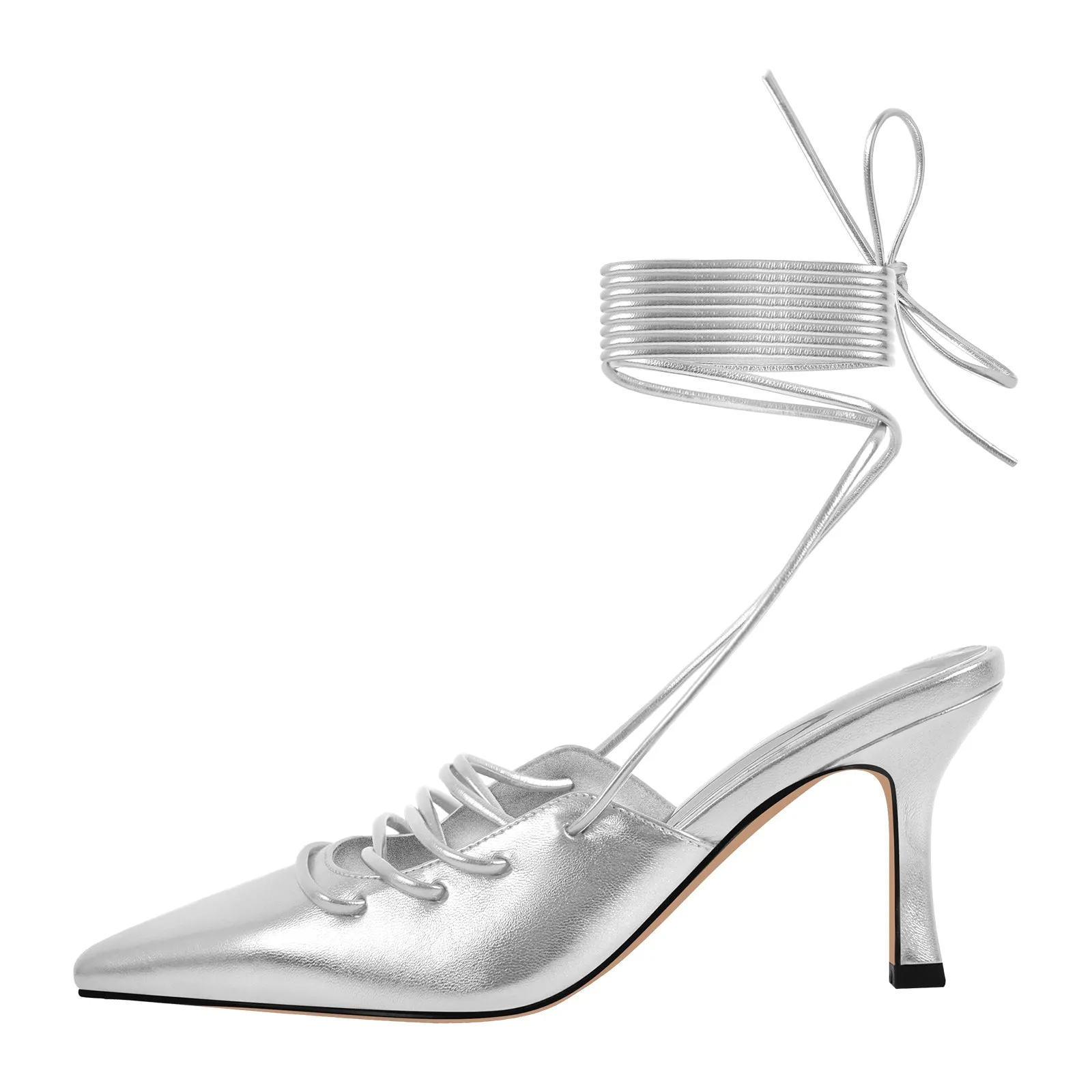 Lace up Pointed Toe Stiletto Pumps sold by Onlymaker