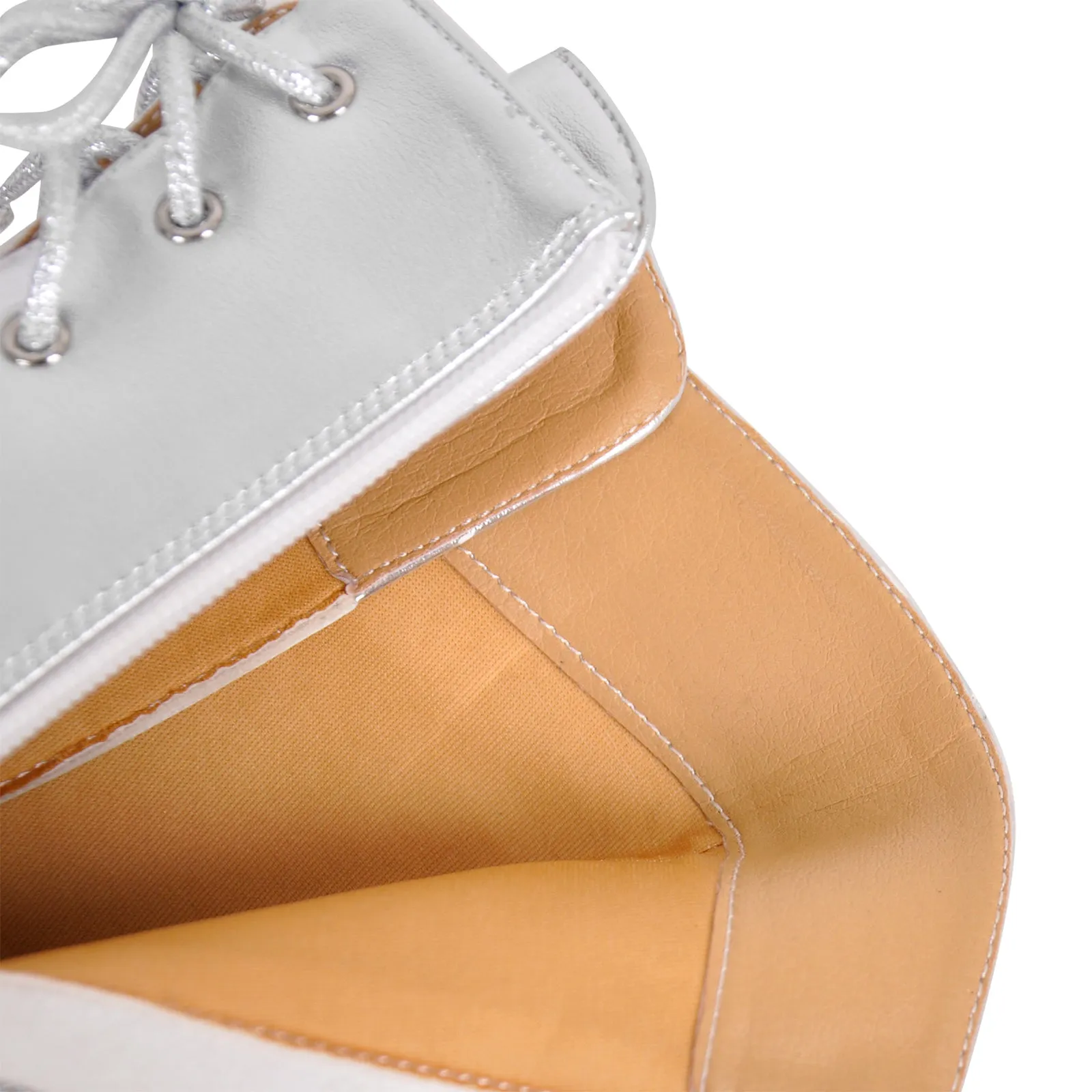 Platform Lace-up Stiletto Ankle Boots sold by Onlymaker product image thumbnail 4