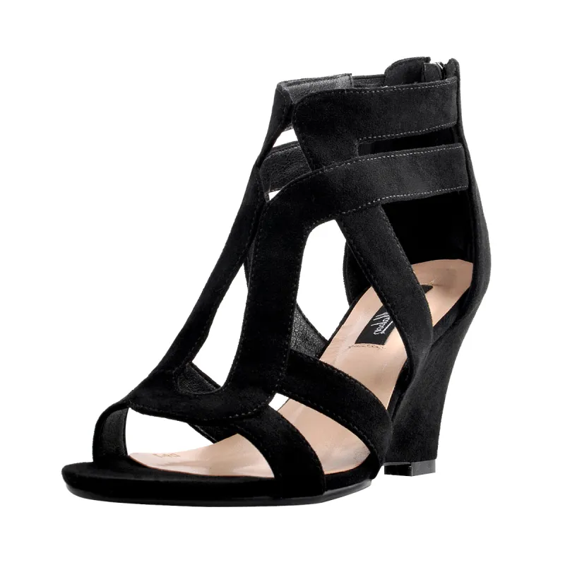 Gladiator Cut Out Open Toe Wedge Sandals sold by Onlymaker