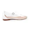 Clear Round Toe Buckle Flats sold by Onlymaker