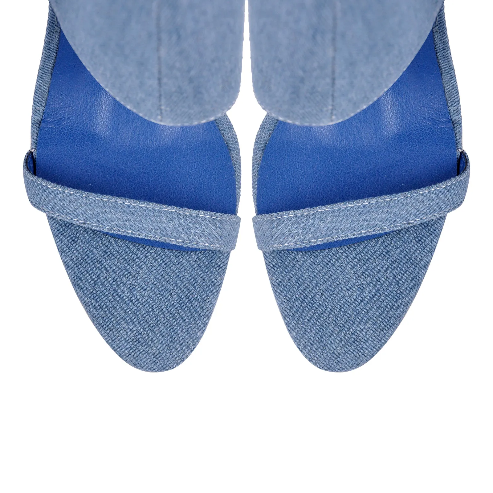 Pointed Toe Stiletto Over The Knee Sandals Boots sold by Onlymaker product image thumbnail 4