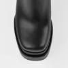 Double Platform Elastic Zipper Chunky Heel Ankle Boots sold by Onlymaker