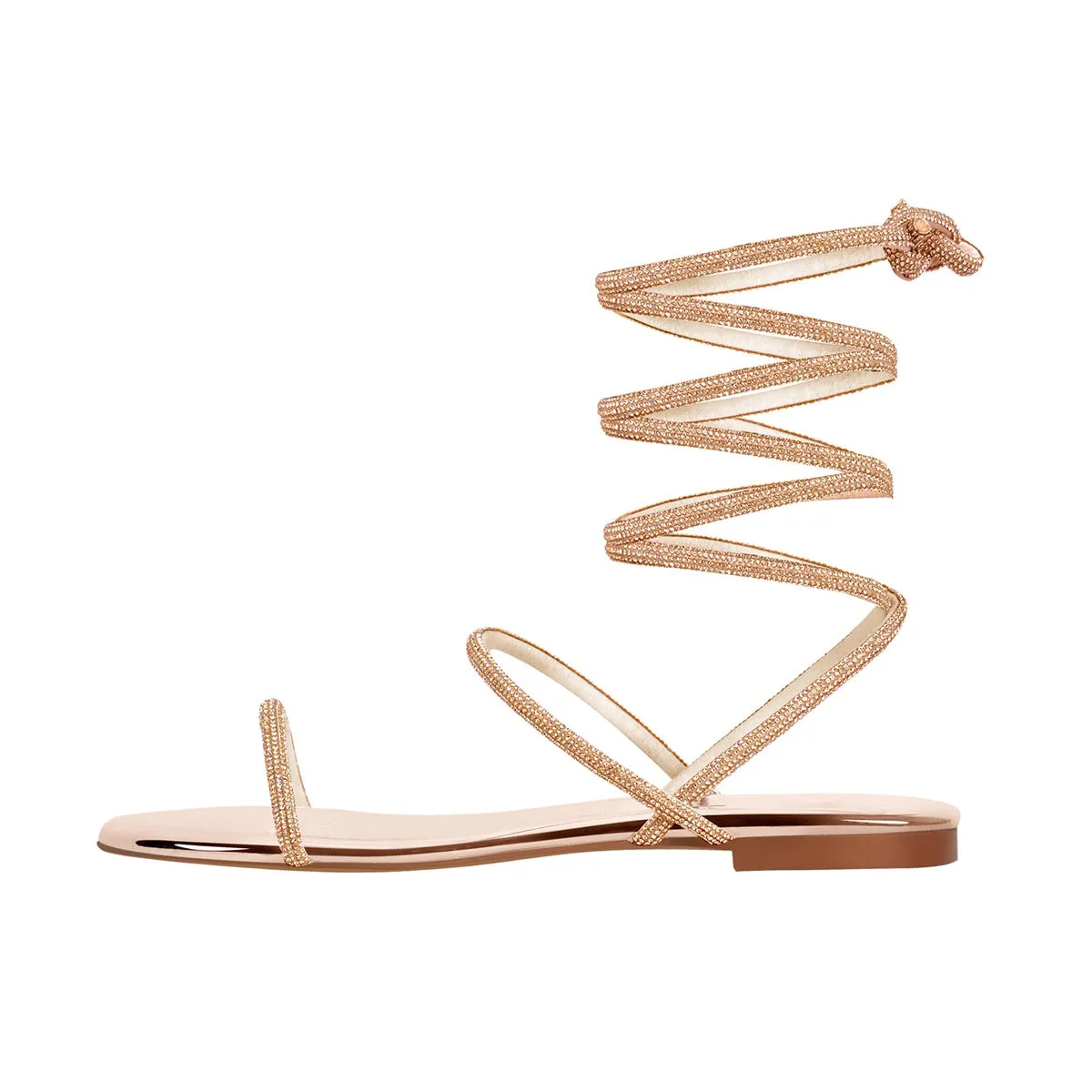 Diamante Lace up Flat Sandals sold by Onlymaker product image thumbnail 5