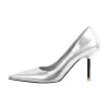 Onlymaker Pumps Multicolor Pointed Toe High Heels sold by Onlymaker