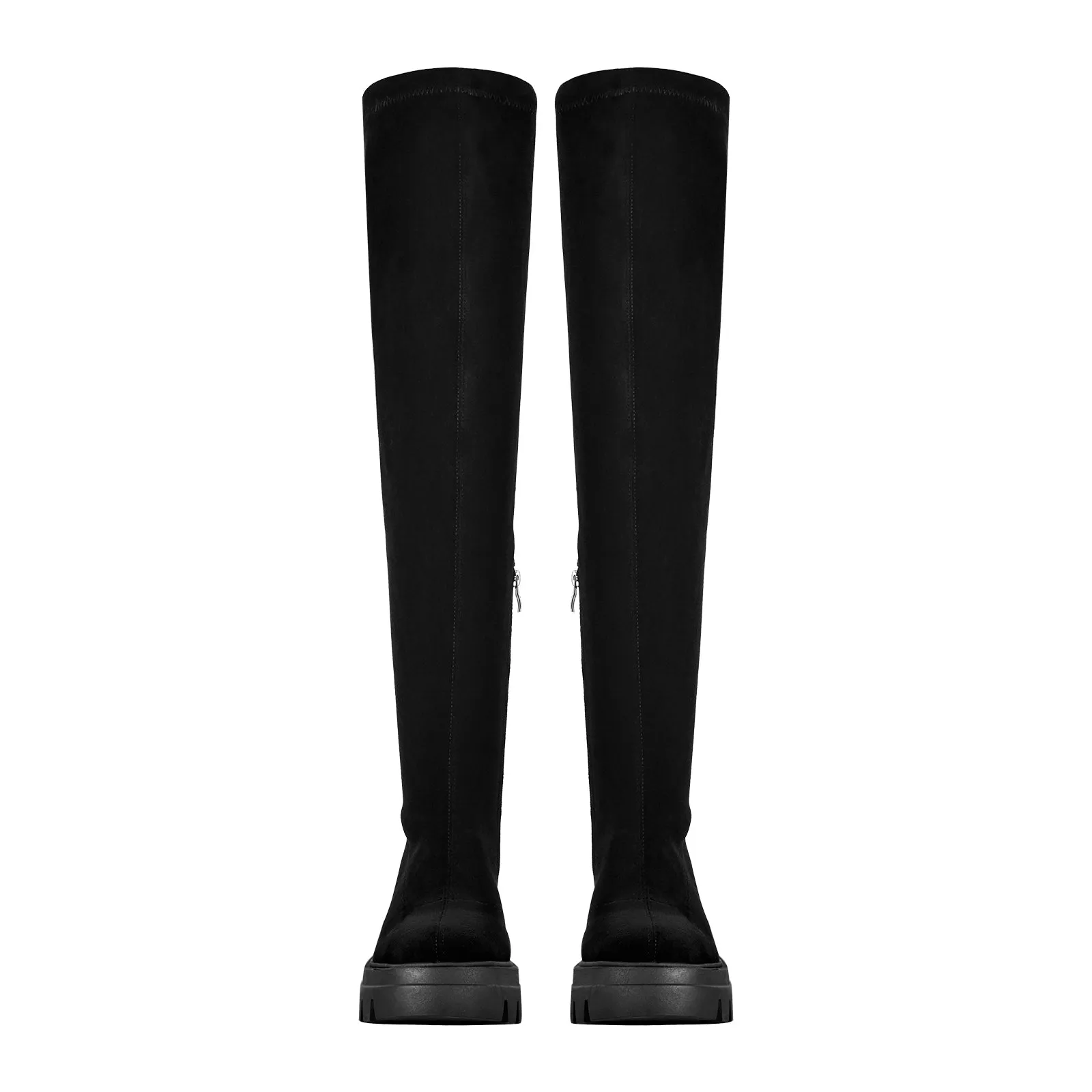 Black Over The Knee Stretch Boots sold by Onlymaker product image thumbnail 3