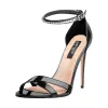 Ankle Strap Rhinestone Gladiator Stilettos Heel Sandals sold by Onlymaker