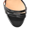 Black Red Double Platform High Heel Sandals sold by Onlymaker