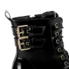 Square Toe Buckle Chunky Heel Ankle Boots sold by Onlymaker