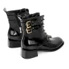 Square Toe Buckle Chunky Heel Ankle Boots sold by Onlymaker