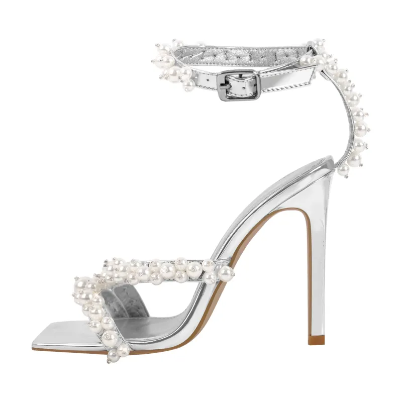 Pearl Ankle Strap Sandals sold by Onlymaker