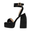 Open Toe Platform Ankle Cross Strap High Heel Sandals sold by Onlymaker