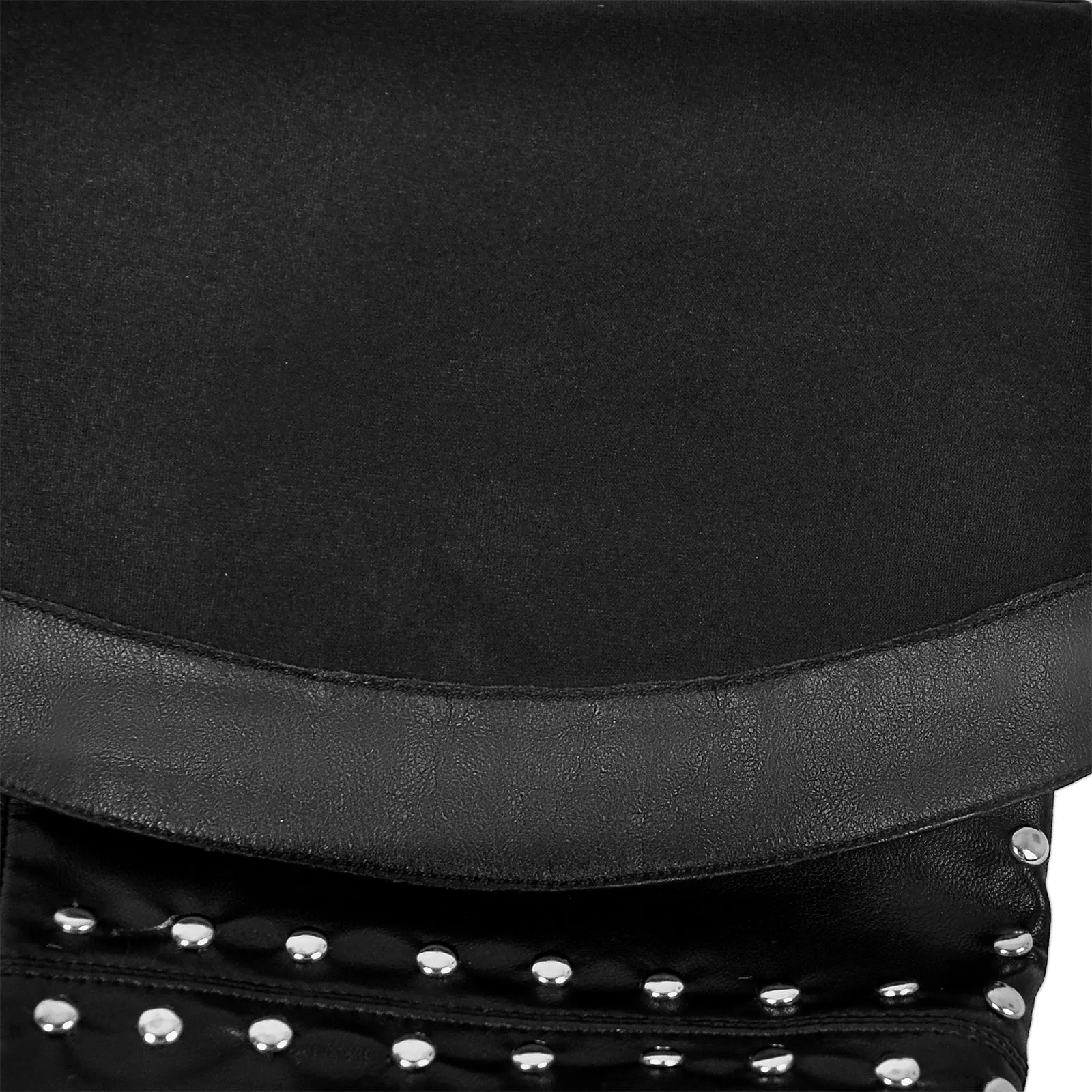 Black Platform Rivets Over The Knee Boots sold by Onlymaker product image thumbnail 3