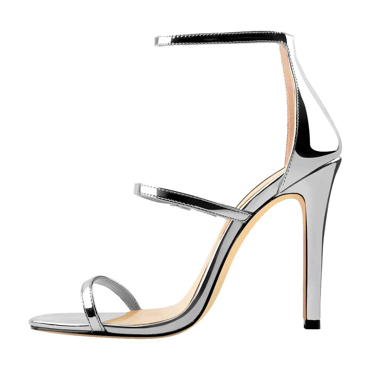 Ankle Strap Stiletto Open Toe Sandals sold by Onlymaker