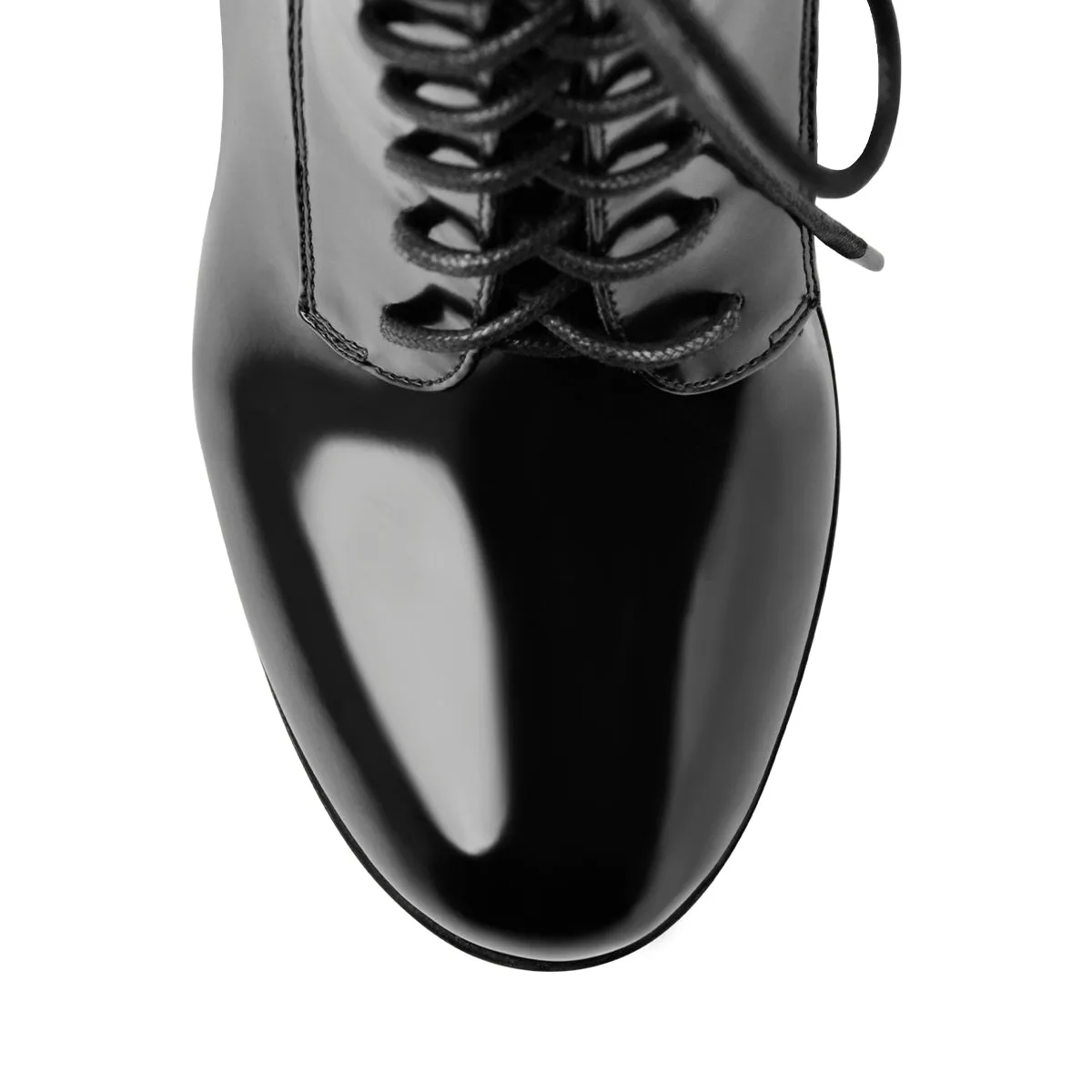 Lace Up Platform Round Toe Chunky Heels Ankle Boots sold by Onlymaker product image thumbnail 3