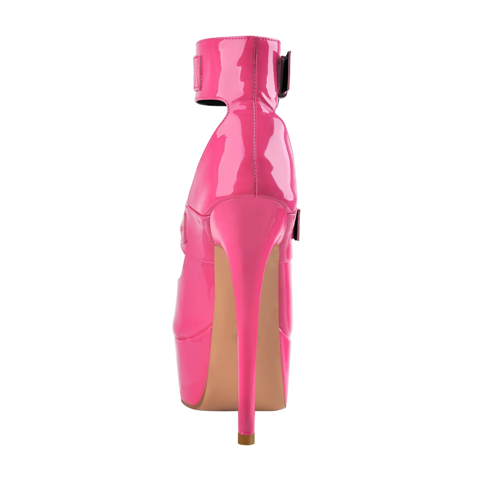 Peep Toe Platform Sandals High Heel Stilettos sold by Onlymaker product image thumbnail 4