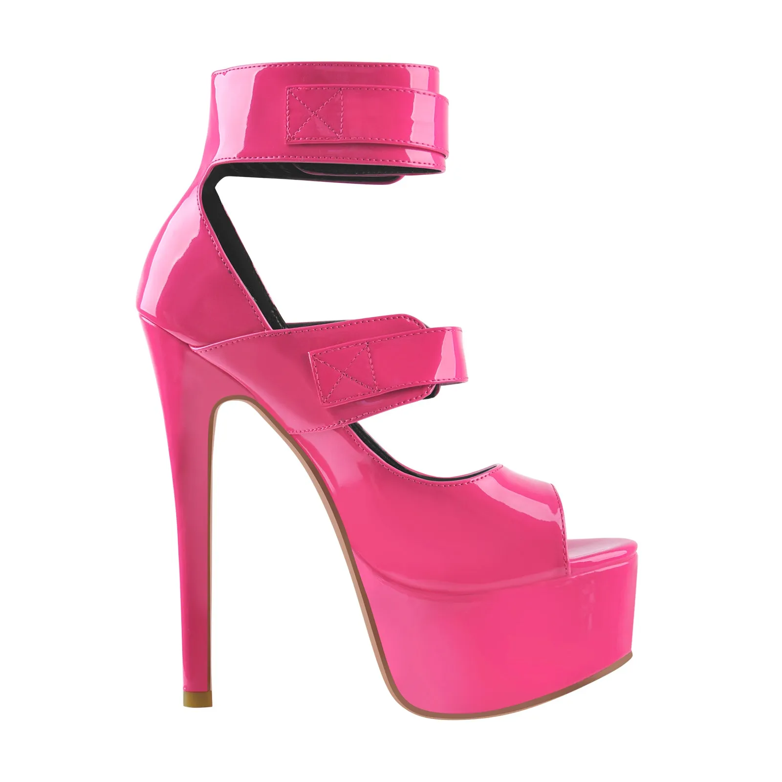 Peep Toe Platform Sandals High Heel Stilettos sold by Onlymaker product image thumbnail 3