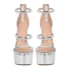 Open Toe Stiletto Ankle Straps Platform Sandals sold by Onlymaker