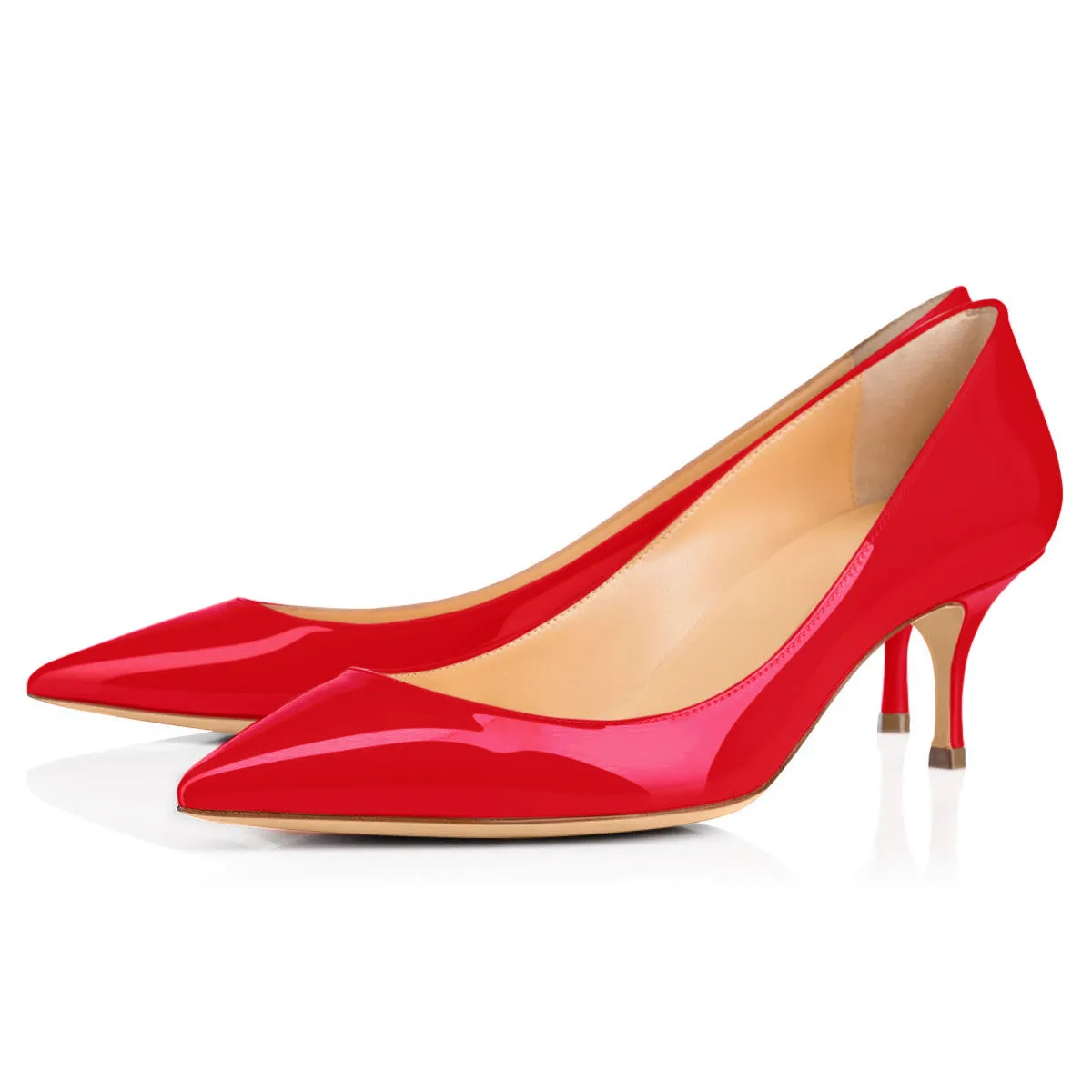 Onlymaker Pumps Red 2.5 inches Heels sold by Onlymaker product image thumbnail 3