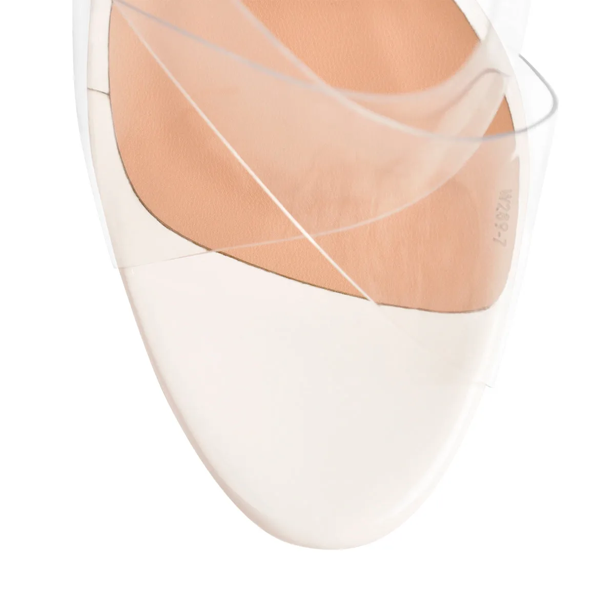Criss Cross Transparent Strap Wedge Heels Sandals sold by Onlymaker product image thumbnail 2