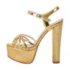 Buckle Strap Platform Chunky High Heels Sandals sold by Onlymaker