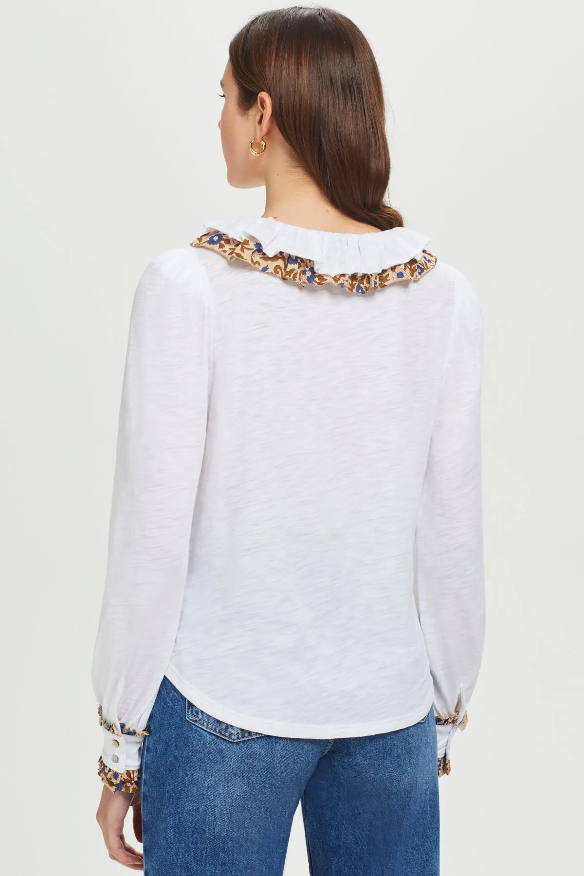 Filigree Floral Heritage Blouse sold by Goldie Tees product image thumbnail 4