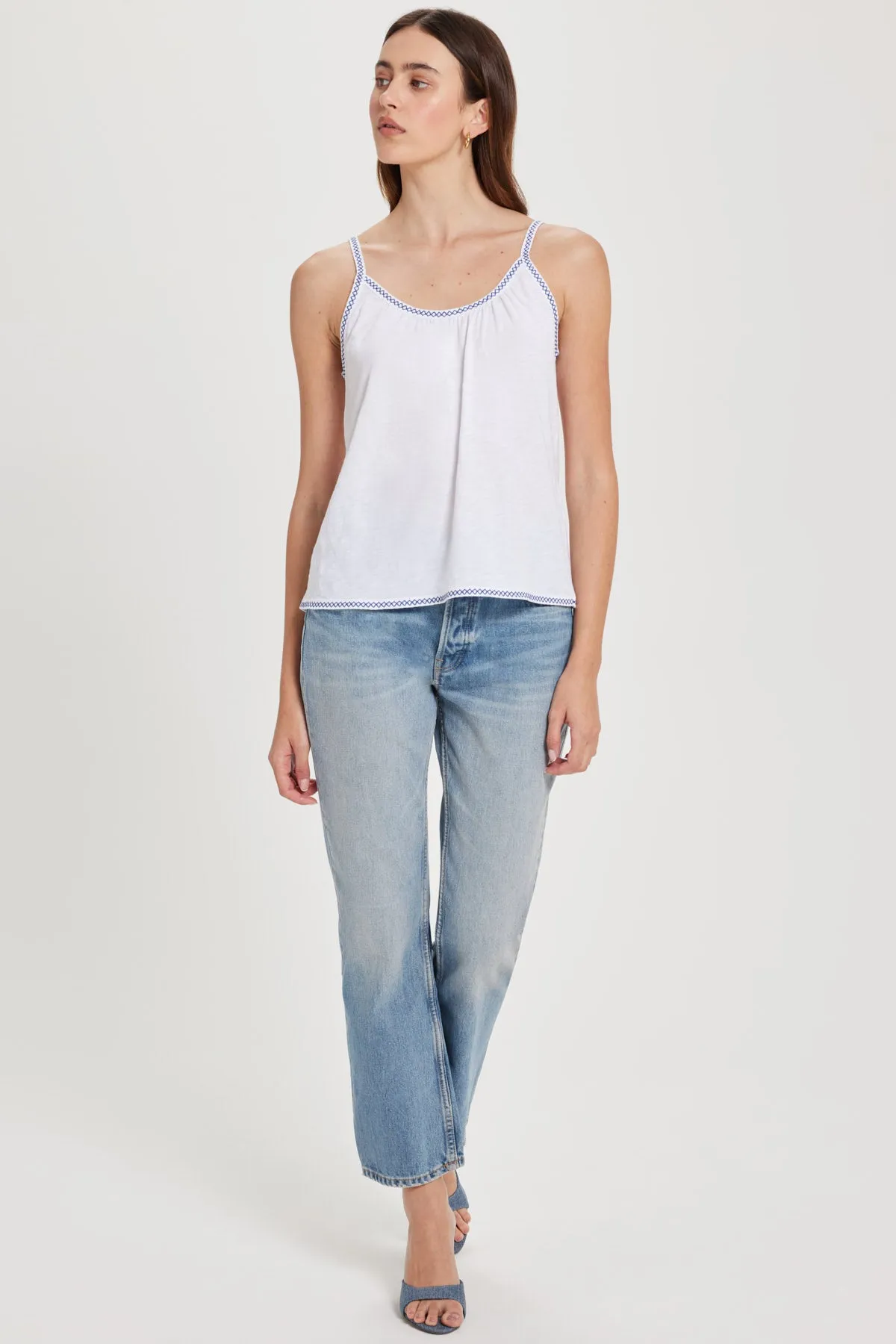 Ava Embroidered Camisole sold by Goldie Tees product image thumbnail 2