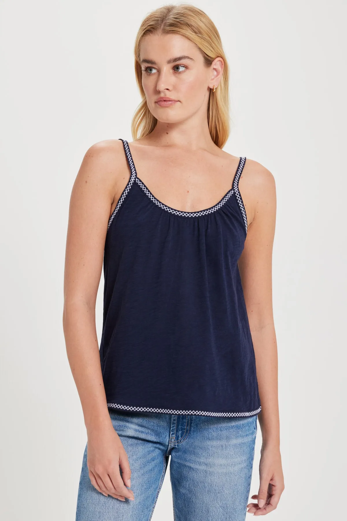 Ava Embroidered Camisole sold by Goldie Tees product image thumbnail 5