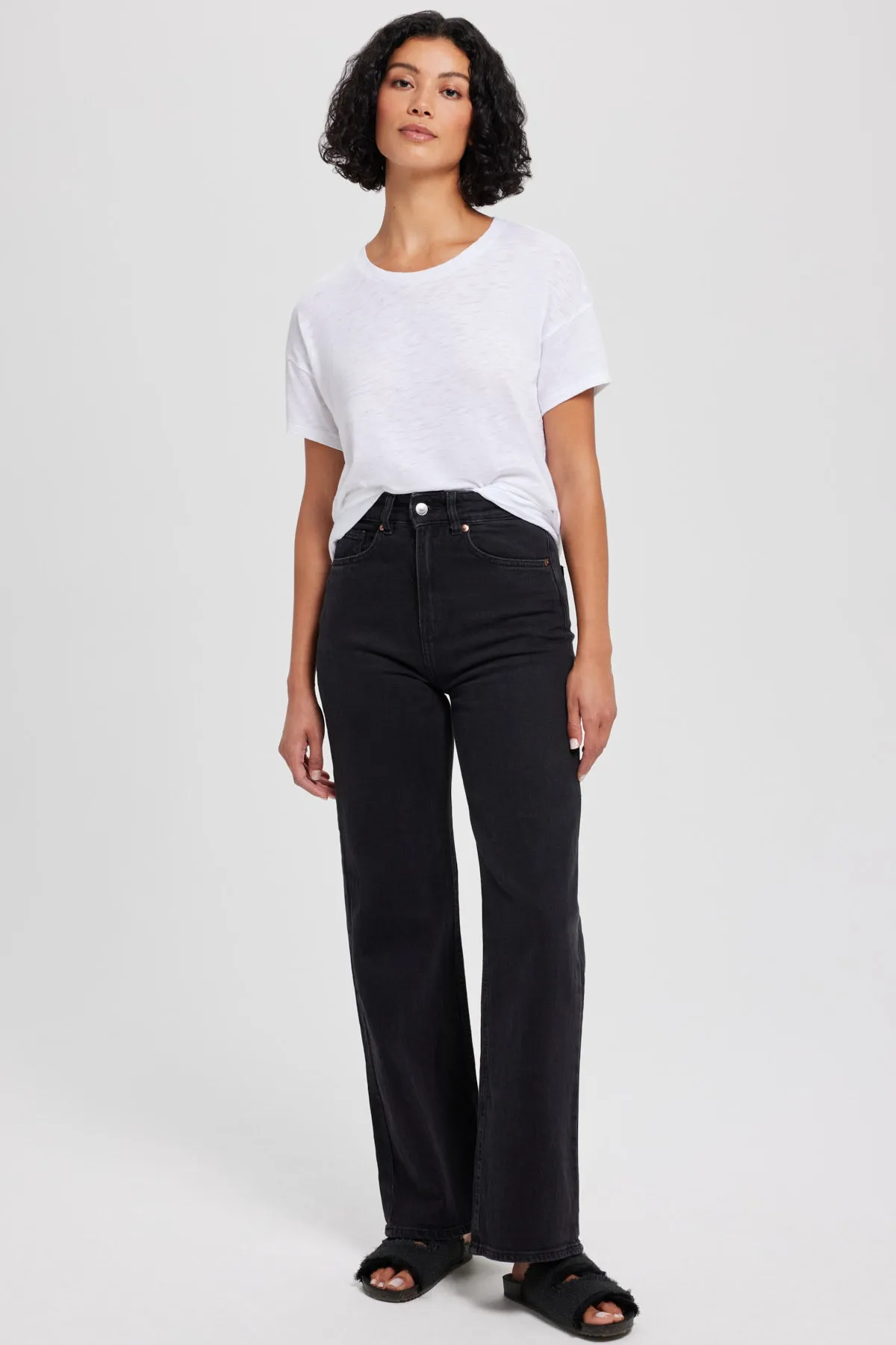 Signature Slub Drop Shoulder Tee sold by Goldie Tees product image thumbnail 2