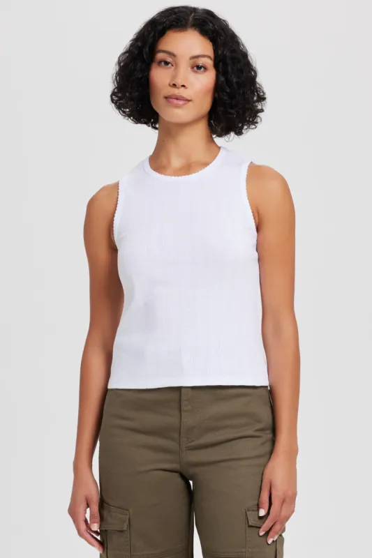 Pointelle Shell sold by Goldie Tees