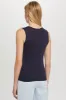 Petal Trim Tank sold by Goldie Tees