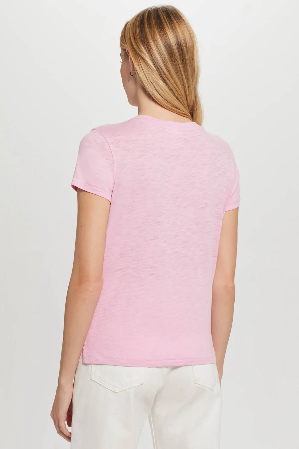 Signature Slub V Neck Boy Tee sold by Goldie Tees product image thumbnail 2