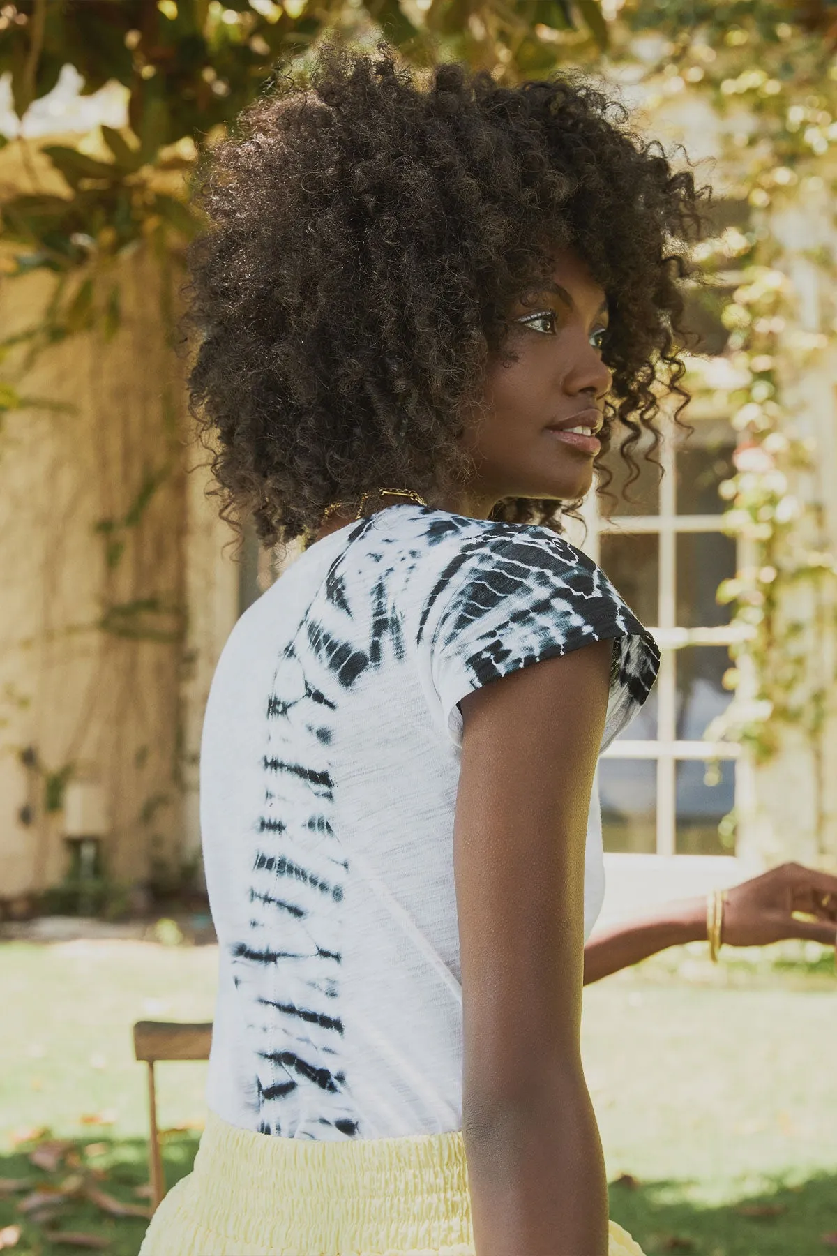 Looping Tie Dye Tee sold by Goldie Tees product image thumbnail 5