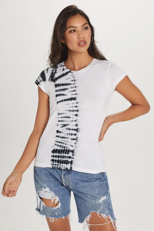 Looping Tie Dye Tee sold by Goldie Tees