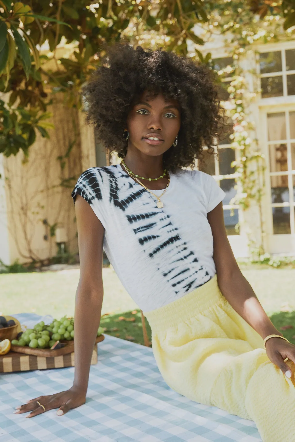 Looping Tie Dye Tee sold by Goldie Tees product image thumbnail 4