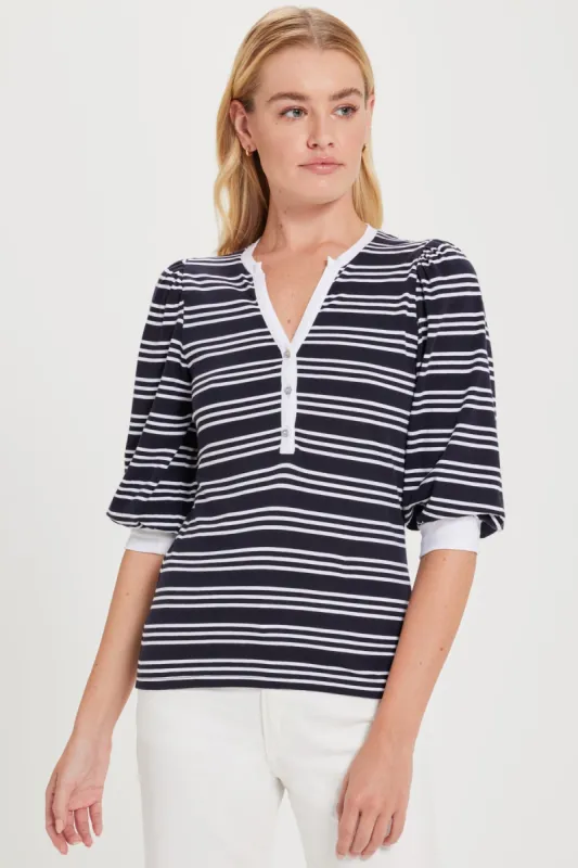 Stripe Chelsea Top sold by Goldie Tees