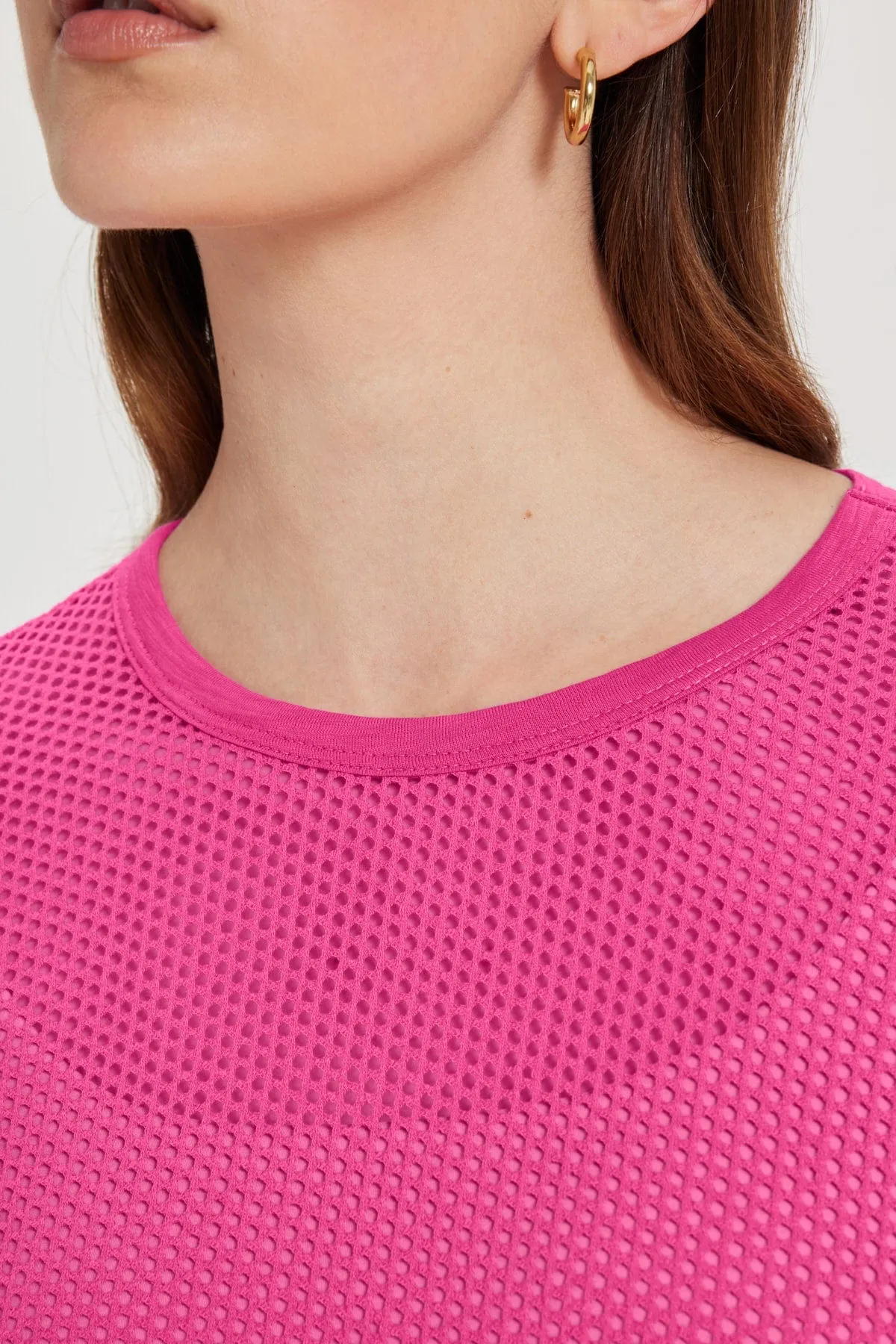 Aubrey Fishnet Top sold by Goldie Tees product image thumbnail 2