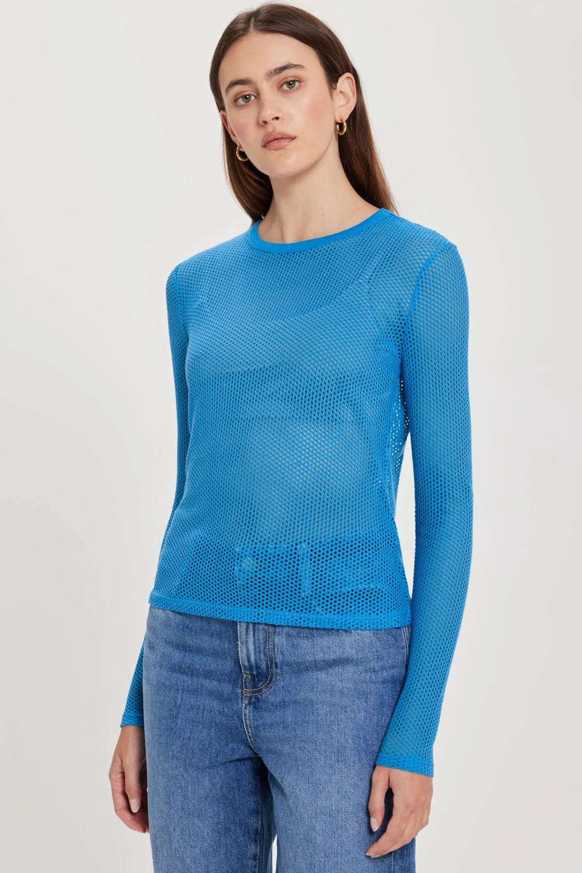 Aubrey Fishnet Top sold by Goldie Tees product image thumbnail 4